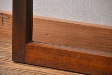 大正ロマン　当時物色ガラス入り!フィックス窓