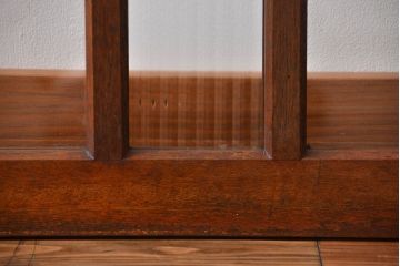 大正ロマン　当時物色ガラス入り!フィックス窓