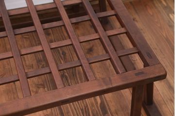 アンティーク雑貨　古民具・骨董  台形こたつやぐら(炬燵櫓)