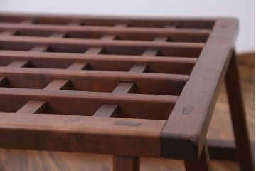 アンティーク雑貨　古民具・骨董  台形こたつやぐら(炬燵櫓)