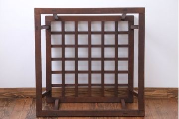 アンティーク雑貨　古民具・骨董  台形こたつやぐら(炬燵櫓)