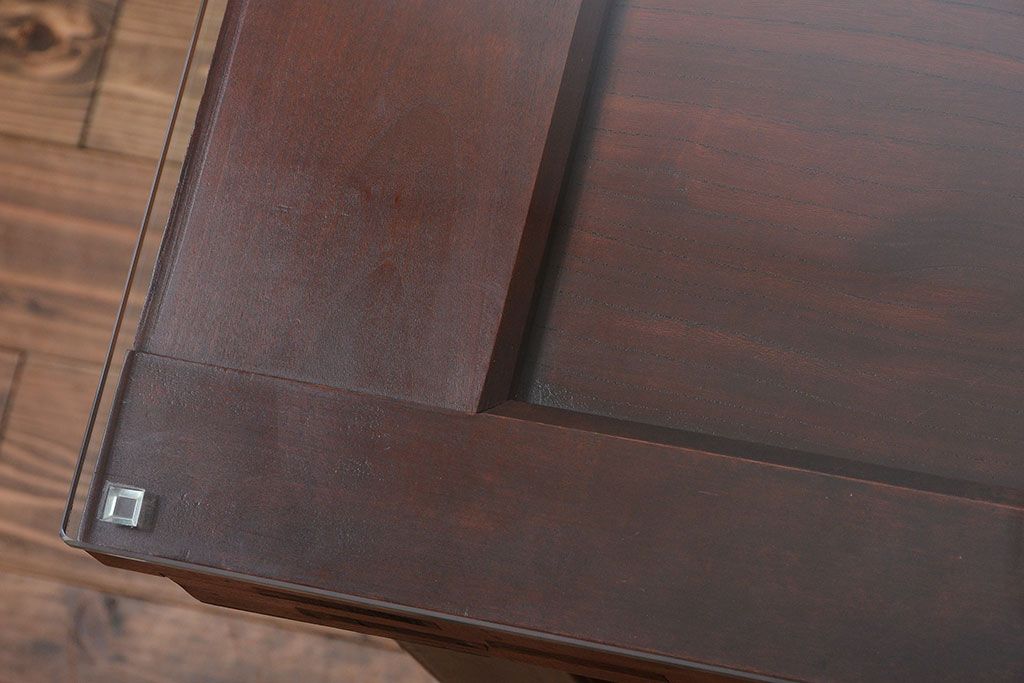 古民具・骨董 蔵戸をリメイクしたダイニングテーブル