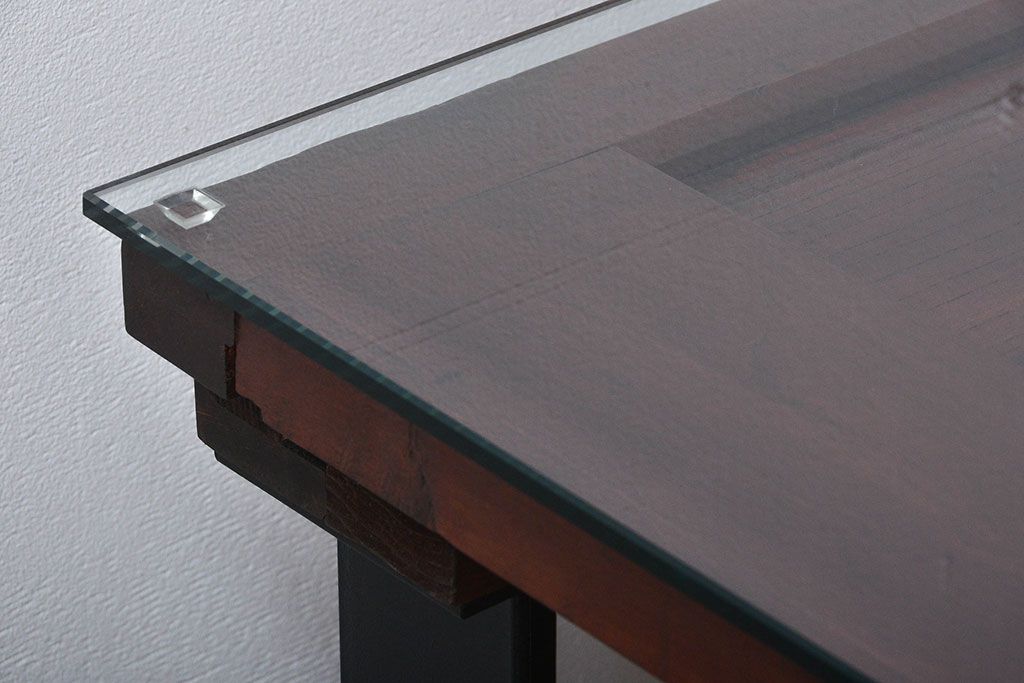 古民具・骨董 蔵戸をリメイクしたダイニングテーブル