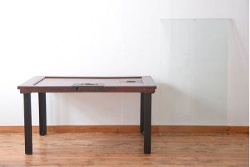 古民具・骨董 蔵戸をリメイクしたダイニングテーブル