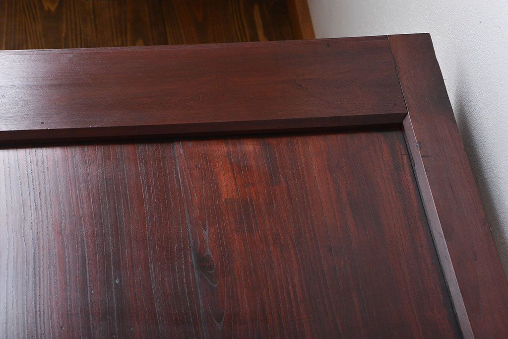 古民具・骨董 蔵戸をリメイクしたダイニングテーブル