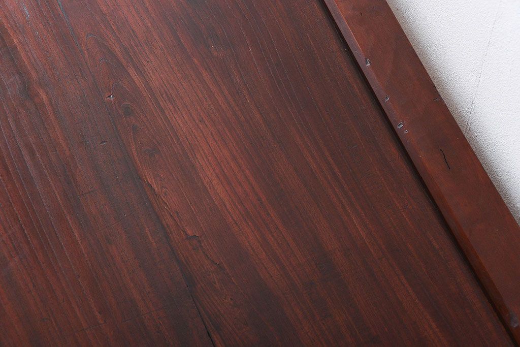 古民具・骨董 蔵戸をリメイクしたダイニングテーブル