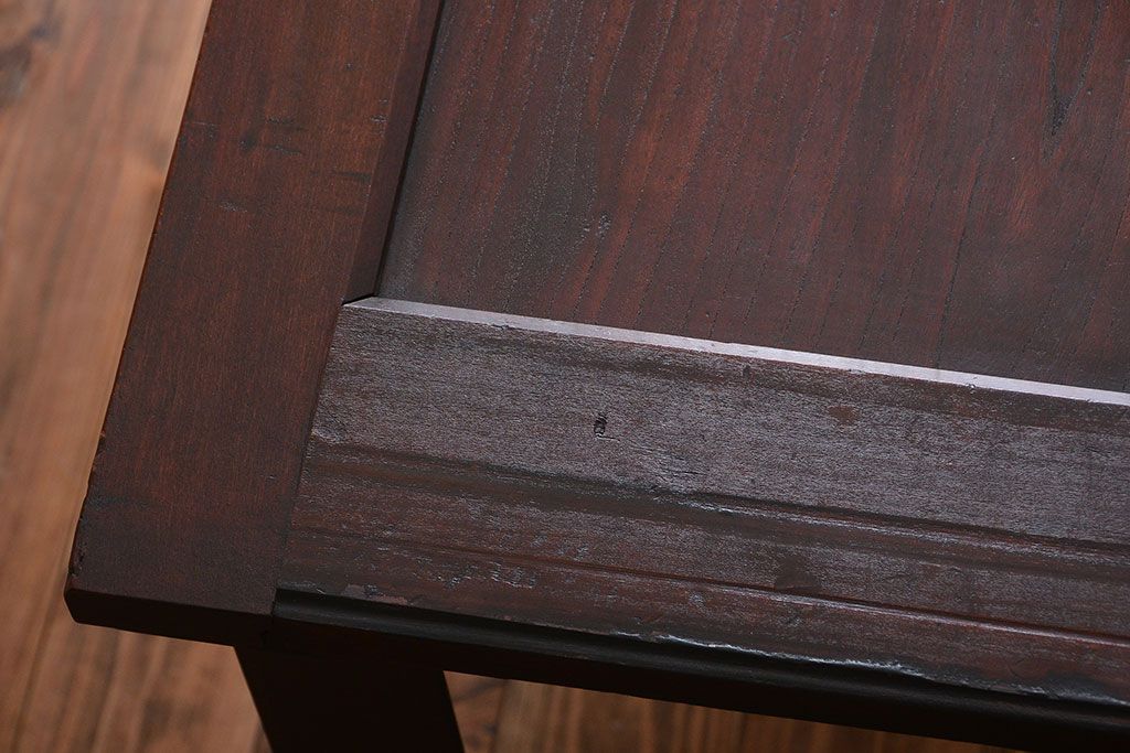 古民具・骨董 蔵戸をリメイクしたダイニングテーブル