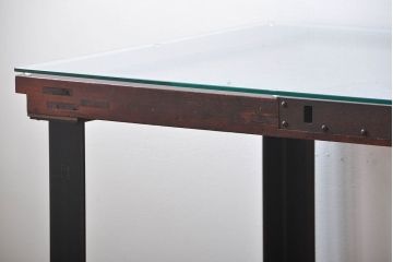 古民具・骨董 蔵戸をリメイクしたダイニングテーブル