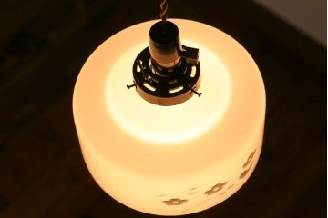 昭和レトロ　吊り下げ照明(1)