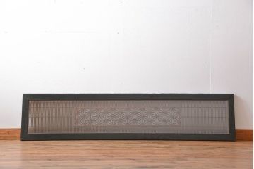 古民具・骨董　ガラス入り書院戸