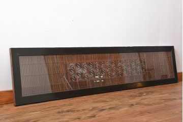 古民具・骨董　ガラス入り書院戸