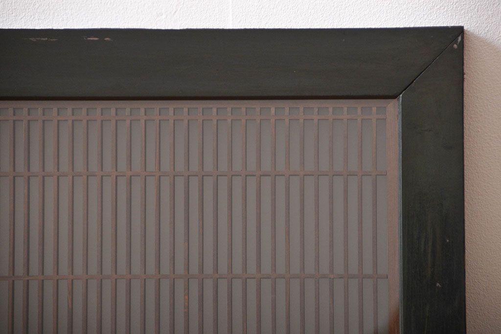 古民具・骨董　ガラス入り書院戸