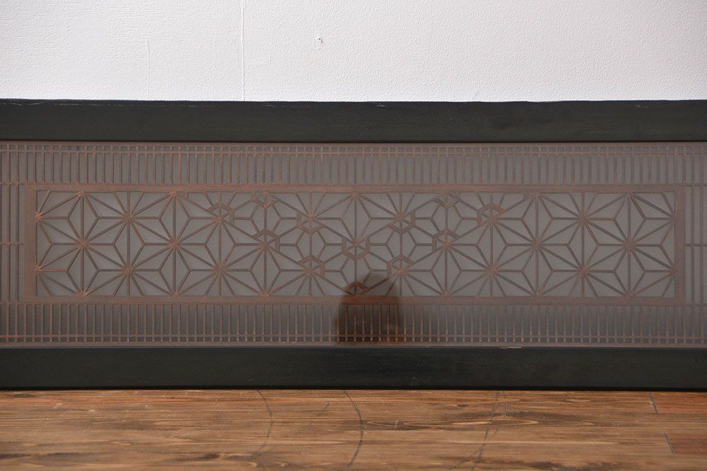 古民具・骨董　ガラス入り書院戸