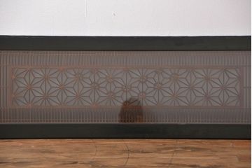 古民具・骨董　ガラス入り書院戸