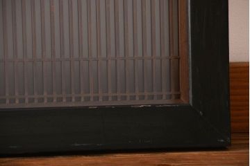 古民具・骨董　ガラス入り書院戸