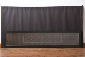 古民具・骨董　ガラス入り書院戸