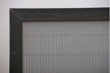 古民具・骨董　ガラス入り書院戸