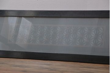 古民具・骨董　ガラス入り書院戸