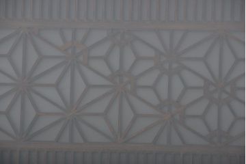 古民具・骨董　ガラス入り書院戸