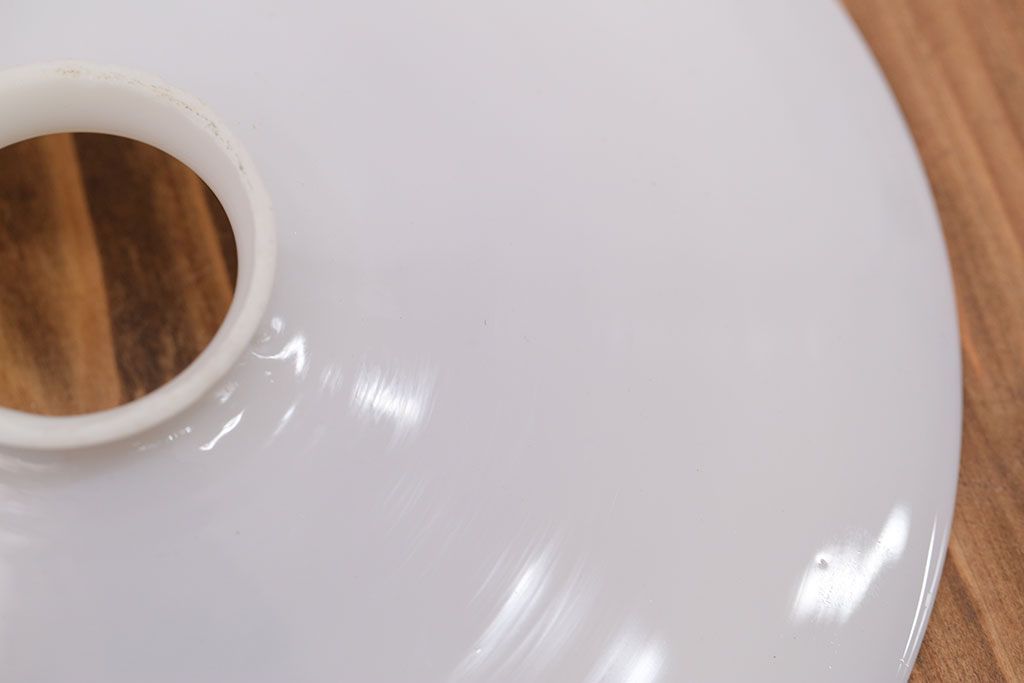 昭和レトロ　平笠照明2個セット(1)