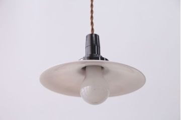 昭和レトロ　平笠照明2個セット(3)