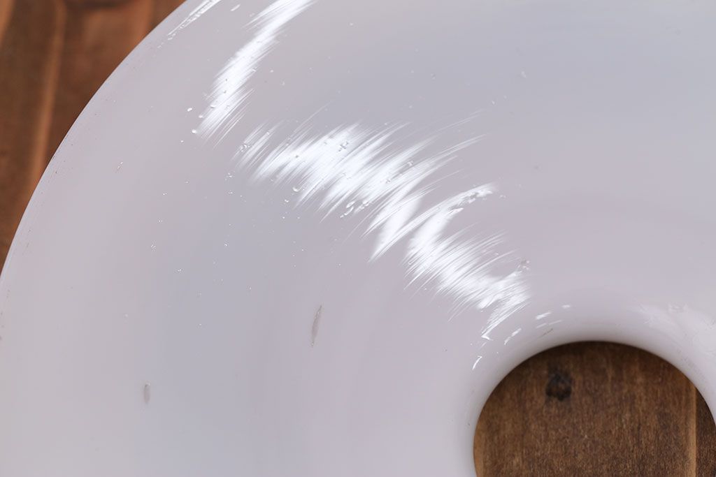 昭和レトロ　平笠照明2個セット(3)