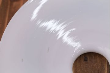 昭和レトロ　平笠照明2個セット(3)