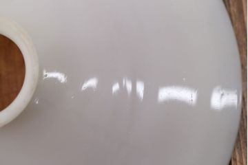 昭和レトロ　平笠照明2個セット(5)