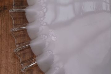 イギリスアンティーク　かわいいフリルシェード照明(4)