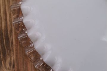 イギリスアンティーク　かわいいフリルシェード照明(5)