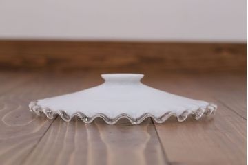 イギリスアンティーク　フリルシェード照明(8)