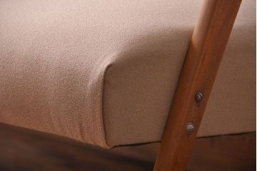 アンティーク家具　シンプルな2.5人掛けソファ