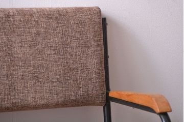ヴィンテージ家具　ビンテージ　おしゃれなパイプフレームソファベンチ