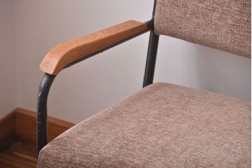 ヴィンテージ家具　ビンテージ　おしゃれなパイプフレームソファベンチ