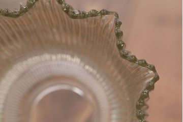 イギリスアンティーク　プレスガラスペンダントライト