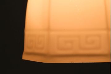 昭和レトロ オリエンタルな電笠(天井照明)