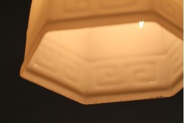 昭和レトロ オリエンタルな電笠(天井照明)