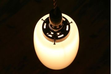 昭和レトロ シンプルな電笠