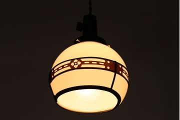 大正ロマン 和風な電笠