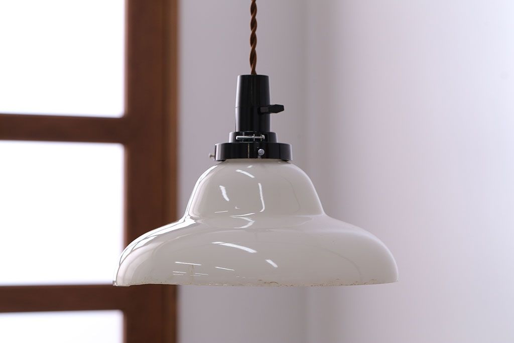 昭和レトロ シンプルで可愛らしい電笠