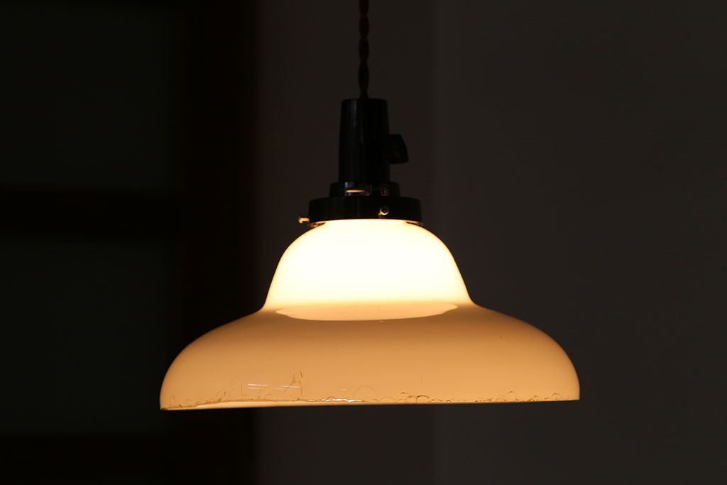 昭和レトロ シンプルで可愛らしい電笠