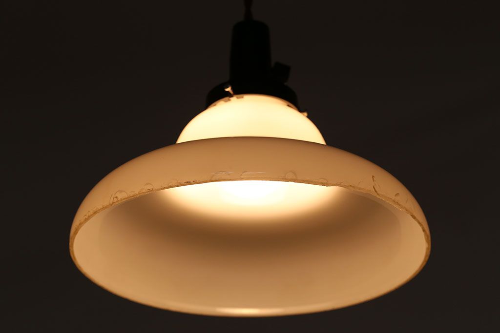 昭和レトロ シンプルで可愛らしい電笠