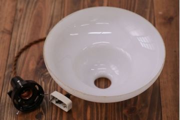 昭和レトロ シンプルで可愛らしい電笠