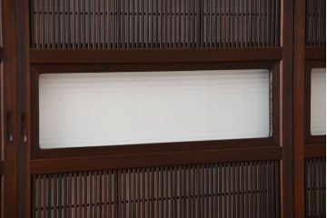 古民具・骨董 裏障子付き格子戸4枚セット