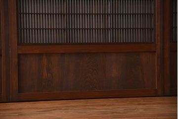 古民具・骨董 裏障子付き格子戸4枚セット
