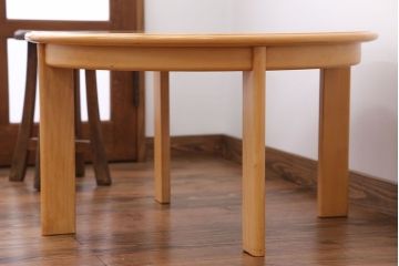 中古　天童木工　丸テーブル