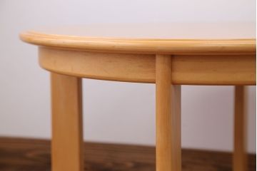 中古　天童木工　丸テーブル