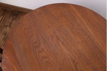 レトロ家具　昭和レトロ 丸テーブル