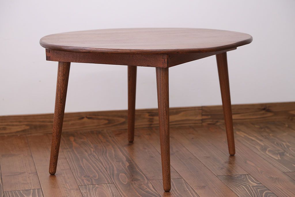 レトロ家具　昭和レトロ 丸テーブル