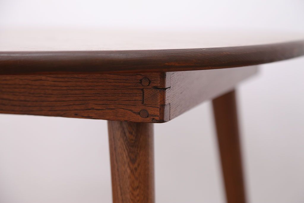 レトロ家具　昭和レトロ 丸テーブル